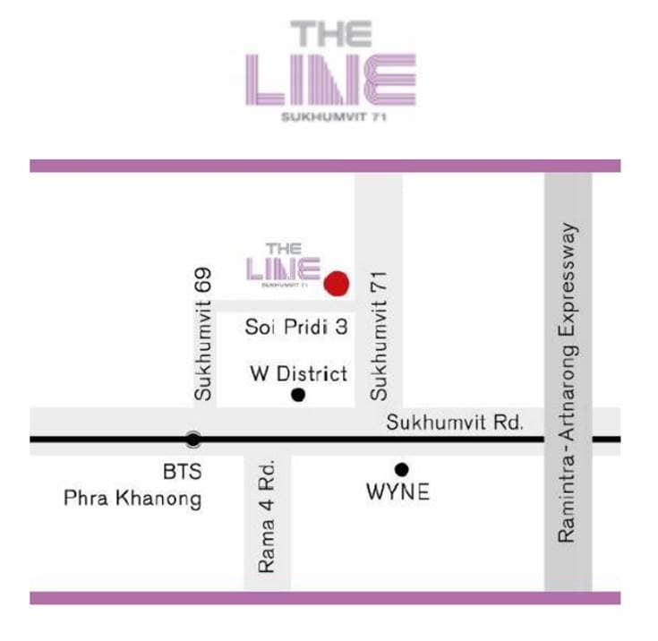 For rent /sale​ The Line Sukhumvit 71