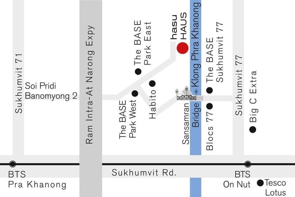 คอนโด Hasu Haus ในโครงการ T77  ใกล้ BTS อ่อนนุช ในซอย อ่อนนุช 1/1